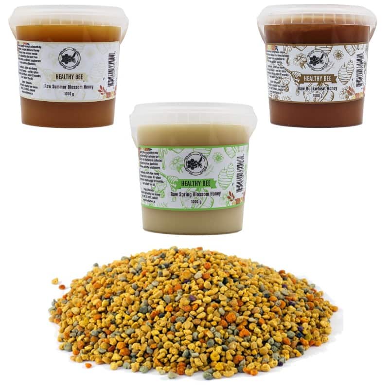 Beekeeper Bundle | Raw Honey | Bee Pollen – Healthy Bee Ireland